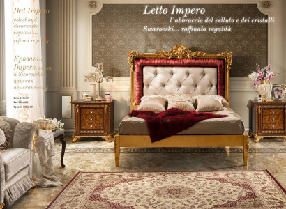 Double bed Bed Luxury Beds Wood Bed frame e Bed frame Brown Design Classic